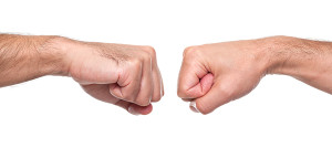 Fist Bump Beats Germ-Spreading Handshake