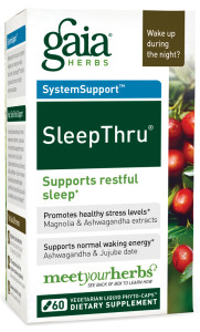 Gaia Herbs' SleepThru