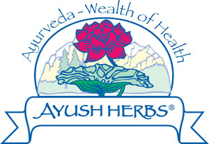 Ayush Herbs' logo